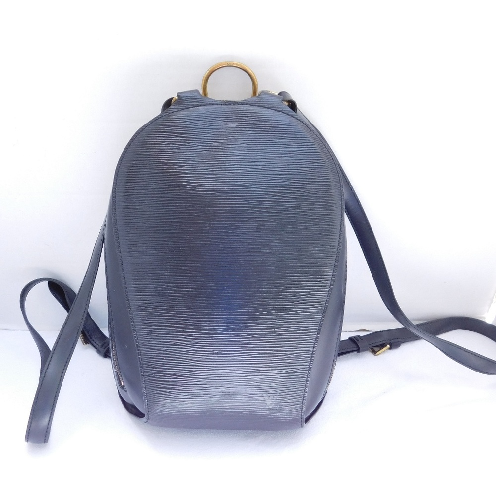 SOLD-LOUIS VUITTON MABILION NOIR EPI BACKPACK - Picture 1 of 8